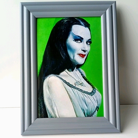 Lilly Munster The Munsters Vintage Retro Cult Cult Classic 600s Goth Punk Gothic - Picture 6 of 8